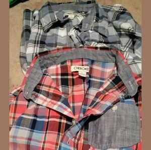 Cherokee long sleeve shirt 2 piece